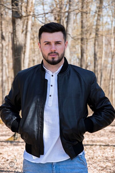 GeciDePiele Men's premium genuine leather jacket GDP-2091