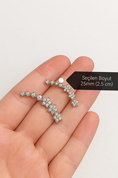 BYFASHION 316 Çelik Galaxy Stars Yıldız Küpe