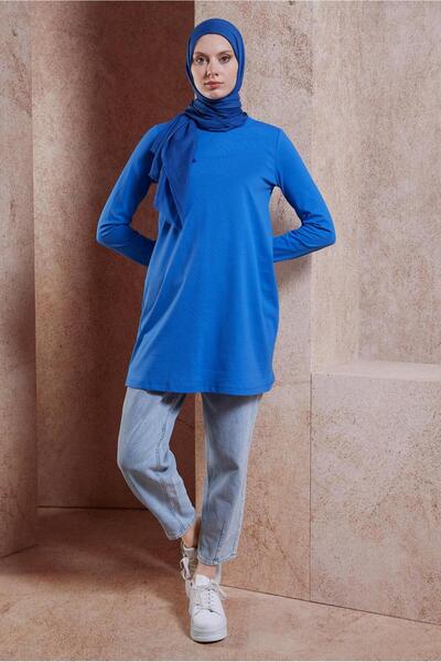 Alvina 44644 Μοντέλο Απλό Hijab Τουνίκ