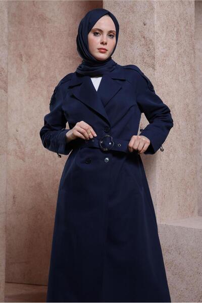 Alvina KEMERLİ TRENÇKOT 10853