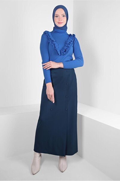 Alvina SWEATER WITH RIFFIR DETAIL 44070