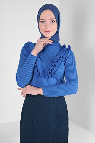 Alvina SWEATER WITH RIFFIR DETAIL 44070