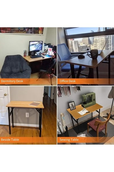 huitich Portable Adjustable Laptop Tables for Bed, Sofa, and Beyond Yellow