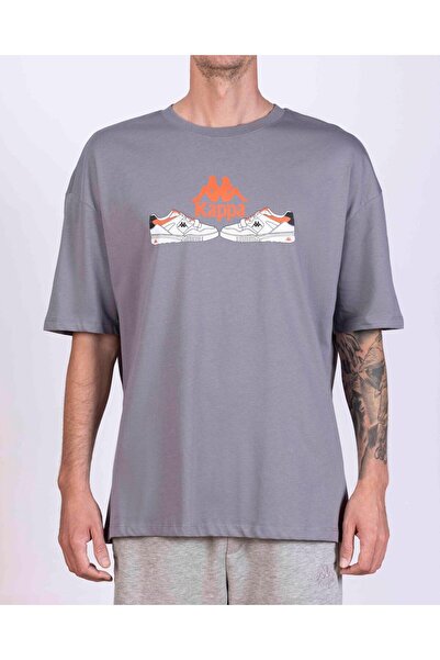 Kappa Authentic Taster Men's Gray Regular Fit T-Shirt