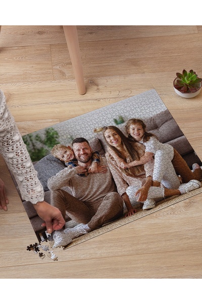 Hediyesepeti 1000 Parça Kişiye Özel Puzzle Kutulu