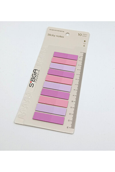 sibga tasarım Transparent Colored Postit Post-it Post It.Bookmark Bookmark Postit Sticker Note Paper 200 Sheets