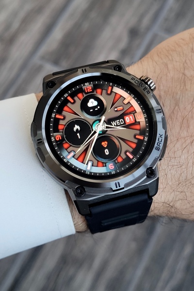 Daniel Klein Siyah Renk Android/ios Uyumlu Değiştirilebilir Kordonlu Garantil...