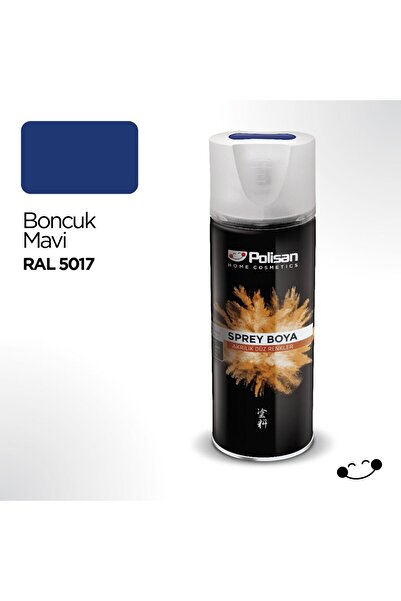 Polisan Akrilik Sprey Boya Boncuk Mavi 400 ml - RAL 5017