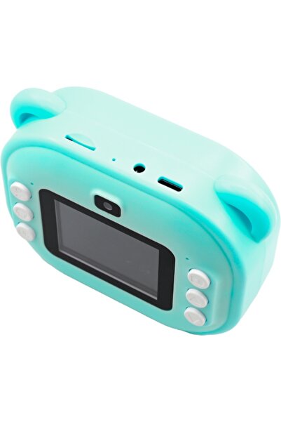 SMARTIC Instant printing photo camera, Full HD 1080p, 12MP, 2.4", SD 32GB+3 rolls, selfie+1 game+MP3