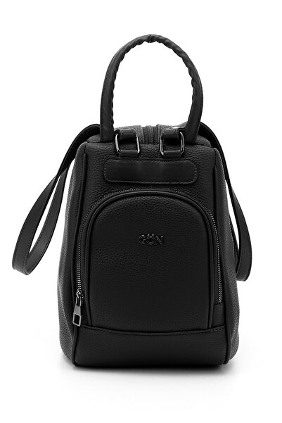 GÖNDERİ(R) Жіноча чорна сумка через плече та рюкзак