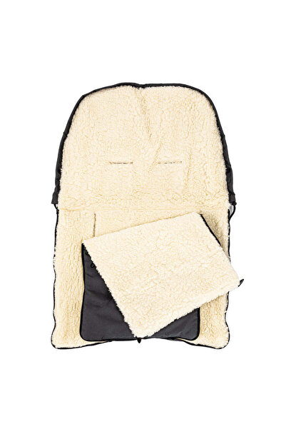 NATIVO Sac de dormit impermeabil din lână, iarnă, 95 x 40 cm, grafit