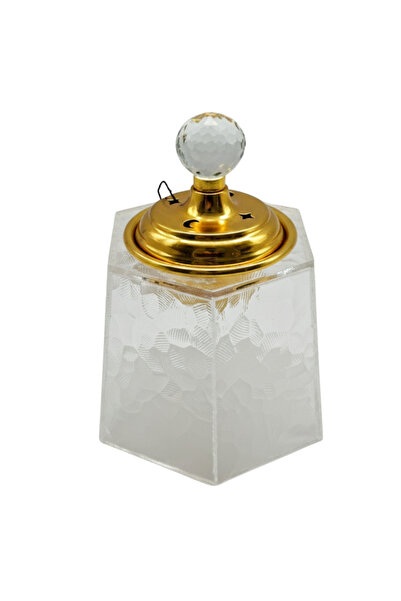 ALQANNAS Incense burner, incense box, tongs, and dish, all made of high-quality, genuine acrylic.