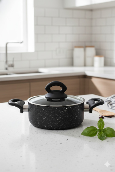 VENETTO Mini Granite Pot 16 cm