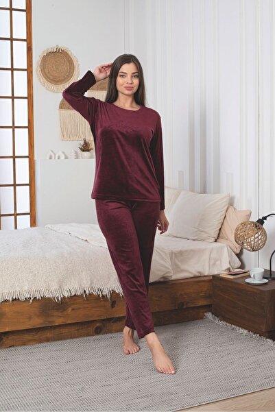 Asel Velvet Women's Pajama Set
