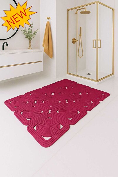 MaVaux Solena Jüt Hasır Dikdörtgen Şık Kilim Halı Paspas Yolluk Evinizi Şımar...