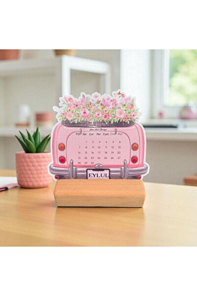 ŞAN ART DESİGN ÇİÇEK ARABASI MASAÜSTÜ 2026 TAKVİM -STAND SEÇENEKLERİYLE-