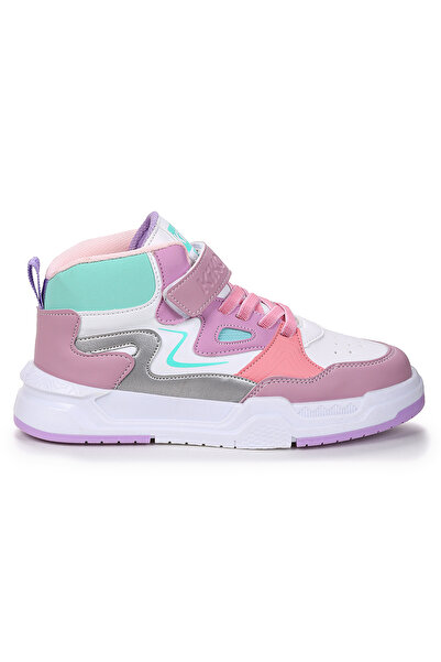 Kiko Kids Hayka-3 Cırtlı Kız Çocuk Spor Ayakkabı
