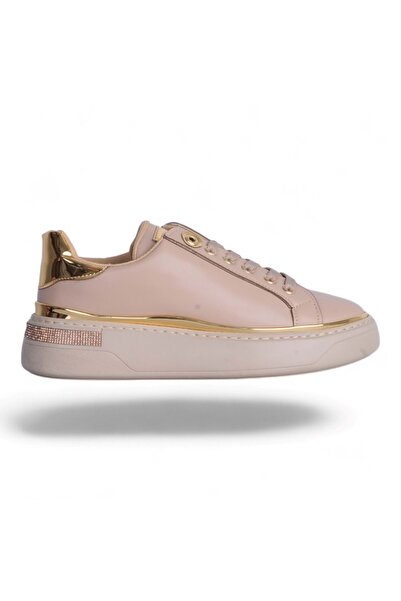moda ayakkabım Fashion Shoes 1255 Tan Women's Sports Shoes
