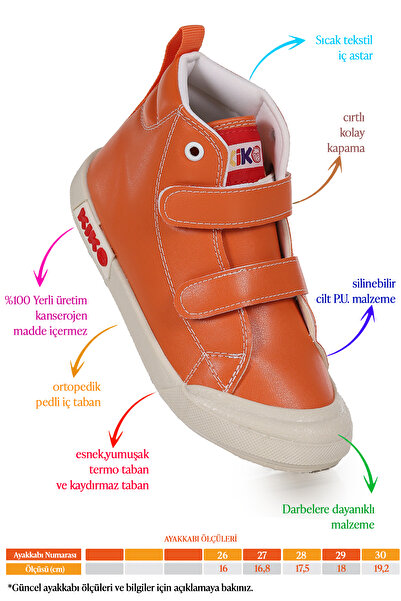 Kiko Kids Garf Щоденні черевики на липучках для хлопчиків