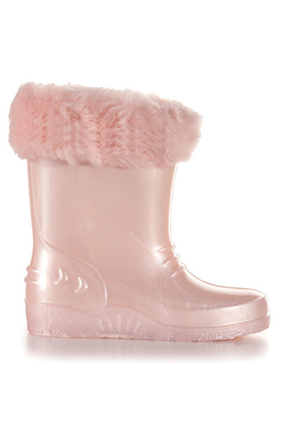 Kiko Kids Manas Pearlescent Αδιάβροχα Κοριτσίστικα Μποτάκια Βροχής