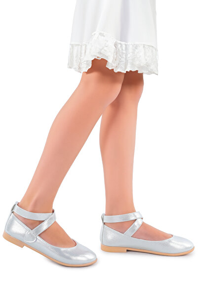 Kiko Kids Vakko Velcro Baby Girl Ballerina Shoes Arç 04