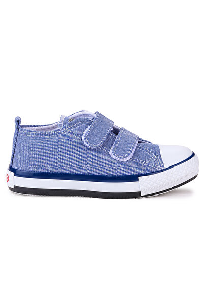 Kiko Kids Boy's Linen Sneakers - Linen Velcro