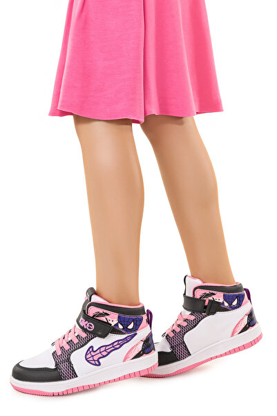 Kiko Kids Tesan Cırtlı Günlük Kız Çocuk Spor Ayakkabı