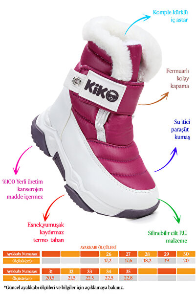 Kiko Kids Чарівні черевики для дівчаток з липучками