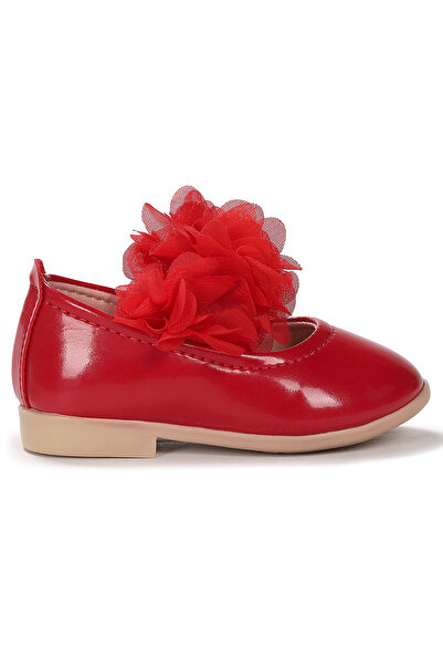 Kiko Kids Flovers Skin Patent Leather Baby Girl Ballerina Shoes