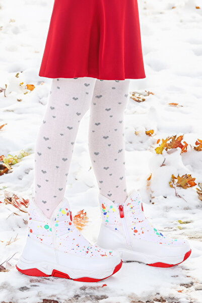 Kiko Kids Κοριτσίστικες μπότες χιονιού Rocco με φερμουάρ