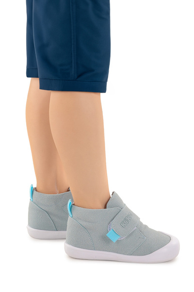 Kiko Kids Winnie İlk Adım Cırtlı Erkek Bebek Günlük Bot Ayakkabı