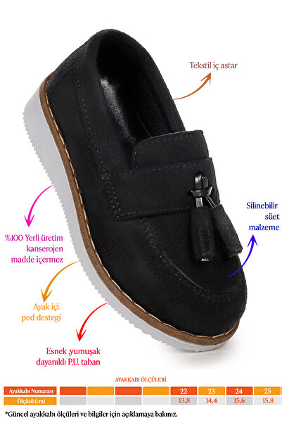 Kiko Kids Cision Süet Papyonlu Erkek Bebek Sünnet Ayakkabısı