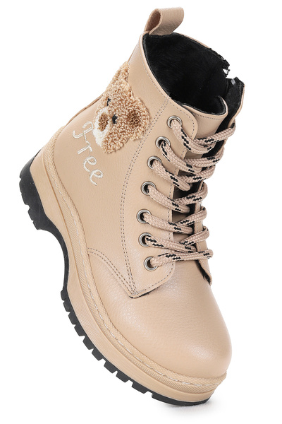 Kiko Kids Μπότες για κορίτσια Teddy Skin Thermo Sole