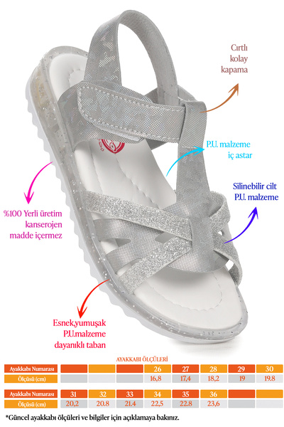 Kiko Kids Girl's Sandals Arz 2350