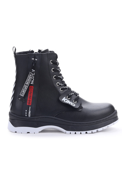 Kiko Kids Fashion Cilt Fermuarlı Termo Taban Kız Çocuk Bot