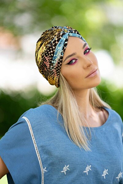lune Turban pastel textura medie