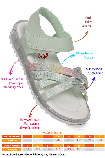 Kiko Kids Girl's Sandals Arz 2346