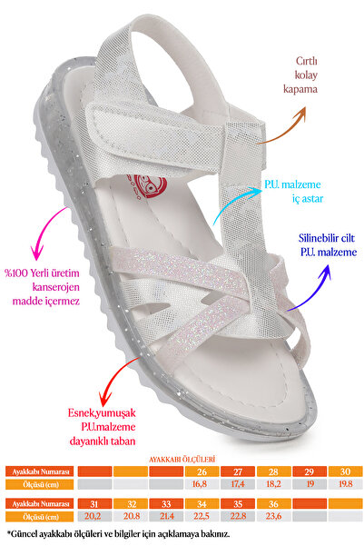 Kiko Kids Girl's Sandals Arz 2350