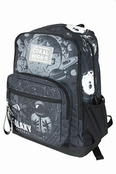 Coral High Ch 23644 Galaxy - 4-Piece School Bag Set - Backpack and Lunch Bag + Pencil Case + Water Bottle