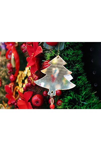 Flippy Στολίδι χριστουγεννιάτικου δέντρου, Flippy, Έλατο, Χρυσό, Λαμπερό, 8*25CM, Ακρυλικό, Εσωτερικού/Εξωτερικού Χώρου