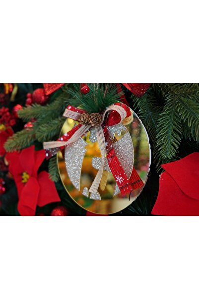 Flippy Χριστουγεννιάτικο Στολίδι, Flippy, Τάρανδος, Χρυσό, Λαμπερό, 17*17CM, Ακρυλικό, Εσωτερικού/Εξωτερικού Χώρου