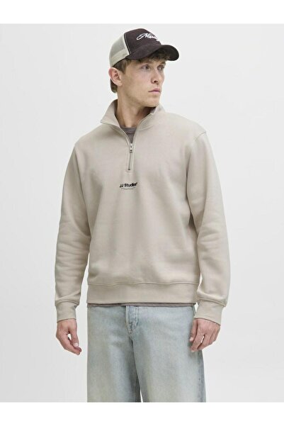 Jack & Jones Jjesoho Sweat Quarter Zip Hn Noos Hanorac pentru bărbați 12278793