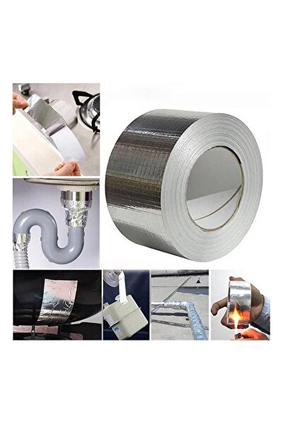 Gimihome Self-adhesive waterproof aluminum sealing tape, 50 mm x 5 m, 150 microns