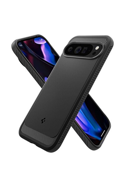 Spigen Θήκη για Google Pixel 9 Pro XL, Rugged Armor - Μαύρη