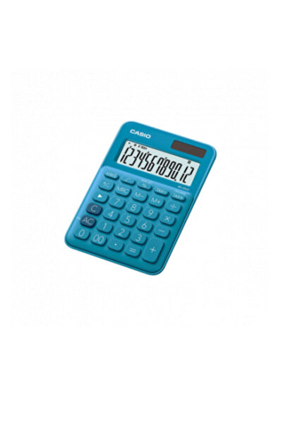 Casio 12-digit Medium Desk Calculator MS-20UC (blue)