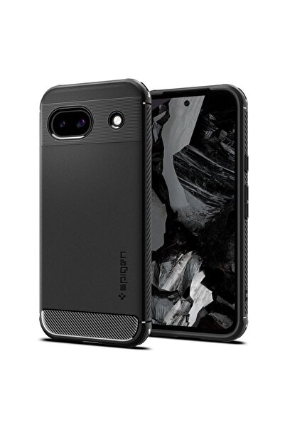 Spigen Carcasă pentru Google Pixel 8a, Rugged Armor - Neagră