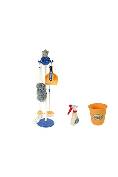 LeanToys Set de curățare pentru copii, plastic, 7 accesorii - 9414