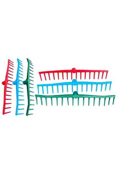 OEM Plastic rake without handle, 16 teeth, 55 cm - 4817