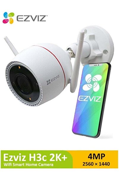 EZVIZ H3c 2K⁺ Wi-Fi Smart Home Camera, 4MP Full HD Color Night Vision