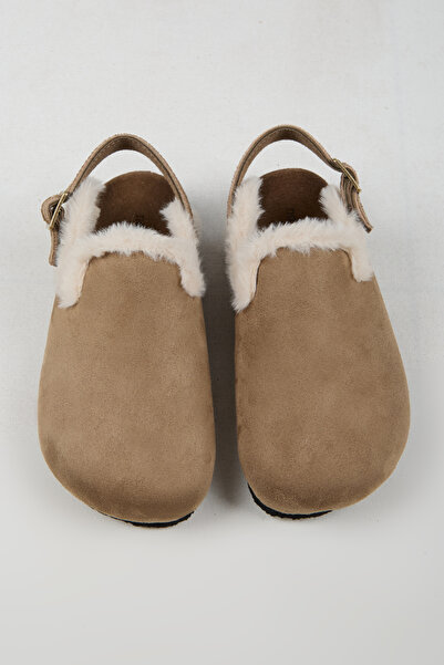 no miento شبشب سابو نسائي من الجلد النباتي بإبزيم من لاباز كوريل